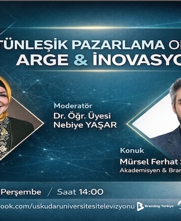 Üsküdar Üniversitesi Tv'nin Bu Haftaki Konuğu Mürsel Ferhat Sağlam Oluyor